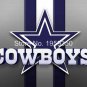 Dallas Cowboys logo with stripes Flying Flag Banner flag 3ft x 5ft