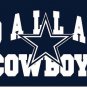 3X5FT Arch style dallas cowboys flag 100D polyester banner