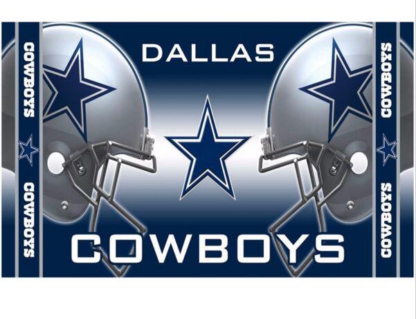 3x5ft Top Design digital print Dallas Cowboys FLAG 90x150cm polyester banner
