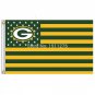 Green Bay Packers Flag USA With Stars and Stripes  Flag 3x5 ft