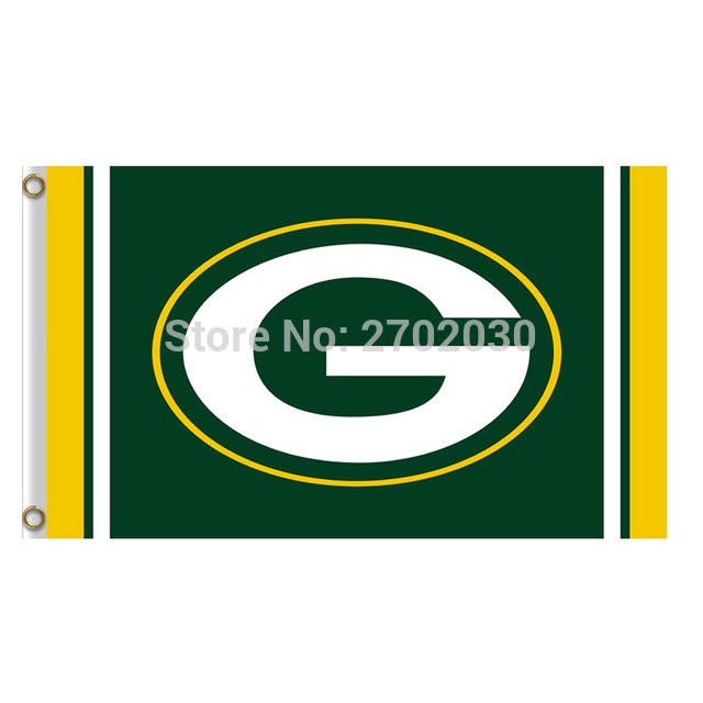 Green Bay Packers Flag Football Team Sport Flags 3x5 Super