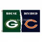 Green Bay Packers Flag Vs Chicago Bears Banners Sport Football Team Flags 3x5 ft