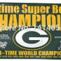 Green Bay Packers 4 Time Super Bowl Champions Flag 150X90CM Banner