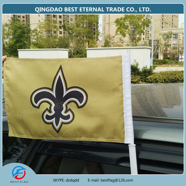 BEST FLAG -NFL New Orleans Saint car flag 90x150cm