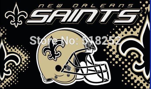 New Orleans Saints new helmet Flag 3x5 FT 150X90CM  Banner