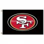 San Francisco 49ers Banner Flag 3-Foot By 5-Foot Black SF Cubs World Flag 90x150cm