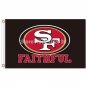 San Francisco 49ers FAMILIA Football Banner Flag And Custom Sports Banner 3x5 ft