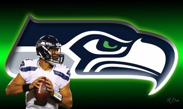 Seattle Seahawks Club Logo Sports Banners Flags 3ftx5ft Banner