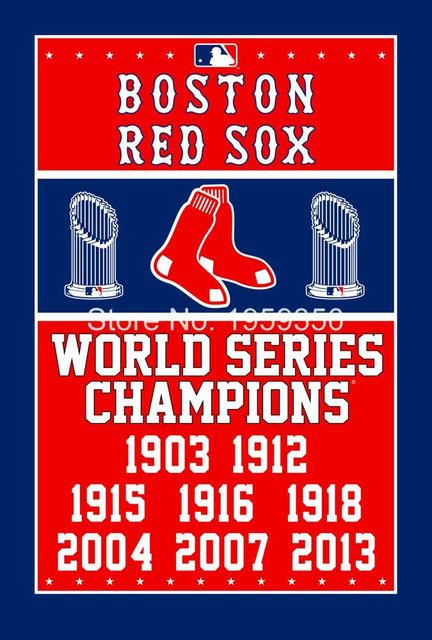 Boston Red Sox World Series Champions Flag 3ft x 5ft Polyester flag