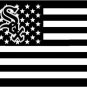 Chicago White Sox USA star stripe MLB Premium TeamBaseball Flag 3x5 FT