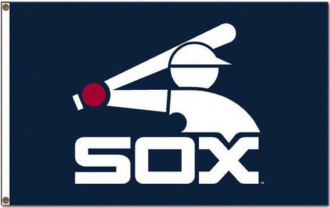 3x5FT MLB Chicago White Sox Flag 3x5 FT 150X90CM Banner 100D Polyester