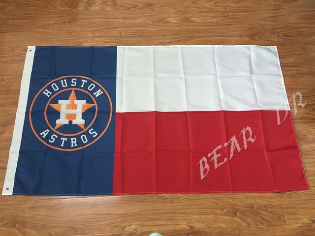 3x5ft American Flag Houston Astros Baseball Mlb Flag Banner 100 Polyester