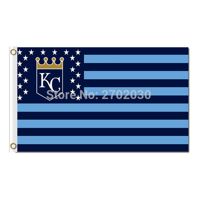 Kansas City Royals Flag Baseball Fans Team Banners Flags  3x5 FT