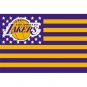 Los Angeles Lakers NBA basketball star American flag 90x150cm