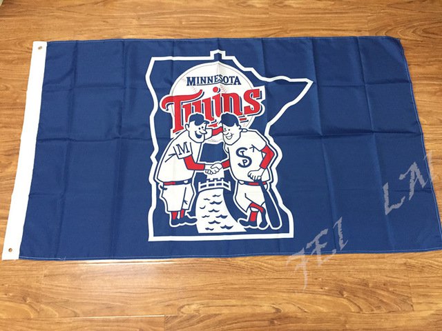 Minnesota Twins flag 3ftx5ft Banner 100D Polyester Flag metal Grommets