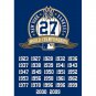 New York Yankees champions all styles flag 90x150cm polyester