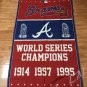 Atlanta Braves flag championship banner flag 3x5FT 100D polyester  logo