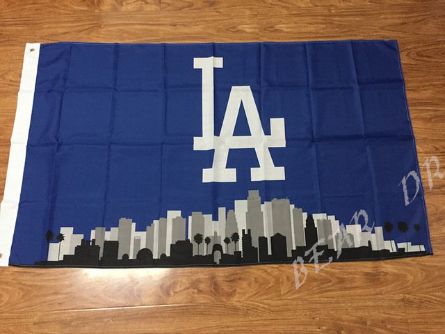 Los Angeles Dodgers flag 3ftx5ft Banner 100D Polyester Flag metal Grommets