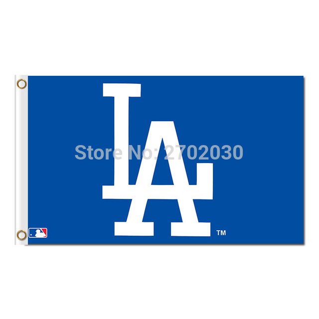 LA Design Los Angeles Dodgers Flag World Series  Flags 3x5ft Blue