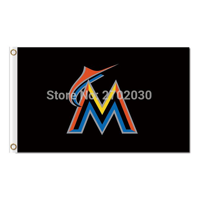 Miami Marlins Flag World Series Champions Football Fans Team Banners Flags 90x150cm