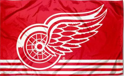 Detroit Red Wings Flag National Hockey League 3ft x 5ft Polyester Banner