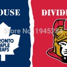 Toronto Maple Leafs Ottawa Senators House Divided Flag Banner New 3x5ft