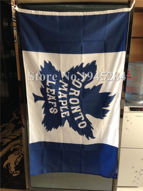 Toronto Maple Leafs Flag 3x5ft 150X90cm Banner 100D Polyester Flag