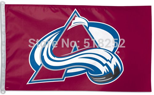 Colorado Avalanche Flag 3x5 FT 150X90CM Banner 100D Polyester flag 1134