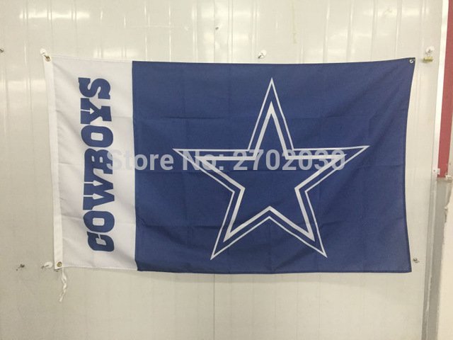 Bule Star Flag Dallas Cowboys Flag World Series 2016 Football Team Sport Banner 3ft X 5ft