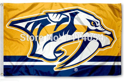 Nashville Predators column Flag  3X5FT Banner 100D Polyester