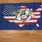 Nashville Predators NHL Hockey League flag US flag flying 3x5ft polyester