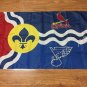 St.Louis State Cardinals Blues Flag 3ft x 5ft 100D Banner design