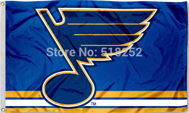 St. Louis Blues Flag 3x5 FT 100D 150X90CM Banner Polyester flag 1122,