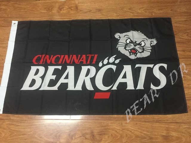 Cincinnati Bearcats Flag 3ft x 5ft Polyester Cincinnati Bearcats Banne