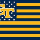 GT Yellow Jackets Georgia Tech Flag for Alumni Nation Flag 3FTX 5FT Custom flag