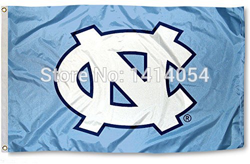 North Carolina Tar Heels University Flag 150X90CM NCAA 3X5FT Banner