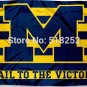 University of Michigan Wolverines Flag 3x5 FT 150X90CM Banner 100D Polyester