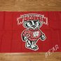 Wisconsin Badgers flag 3ftx5ft Banner 100D Polyester Flag metal Grommets