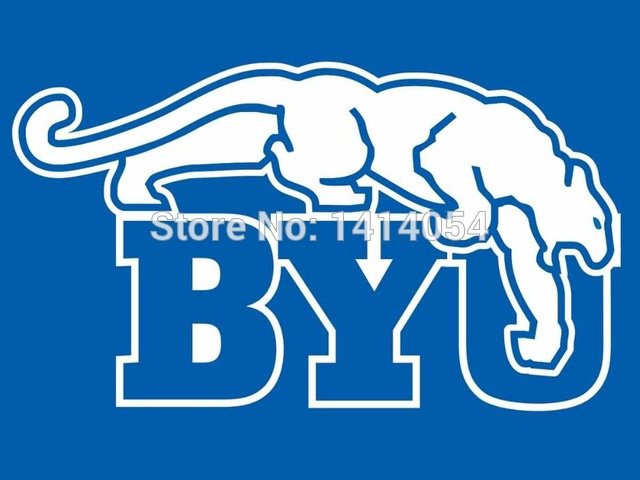 Cougars Flag 150X90CM NCAA 3X5FT Banner 100D Polyester