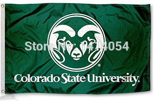 Colorado State Rams CSU University Flag 150X90CM NCAA 3X5FT Banner