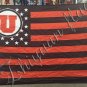 Utah Utes Flag 3x5 ft custom Banner Sport flag USA With Stars and Stripes Flag