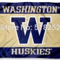 Washington Huskies Flag 3x5 FT 150X90CM  Banner 100D Polyester