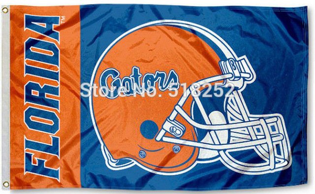 Florida Gators College Helmet Flag 3x5 FT 150X90CM NCAA Banner