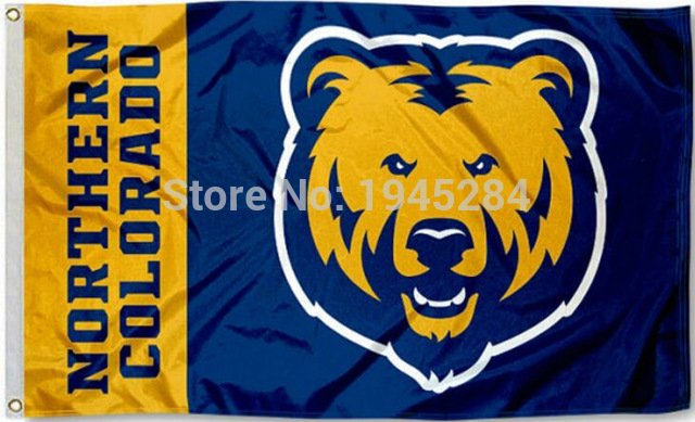 Northern Colorado Bears Wordmark Flag Banner New 3x5FT 90x150CM Polyester 9491