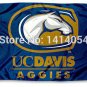 Cal Davis Aggies UC University Flag  3X5FT Banner 100D Polyester
