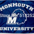 Monmouth University Hawks Flag 3x5 FT 150X90CM  Banner 100D Polyester