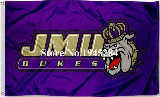 James Madison JMU Dukes Flag Banner New 3x5FT 90x150CM Polyester 9199