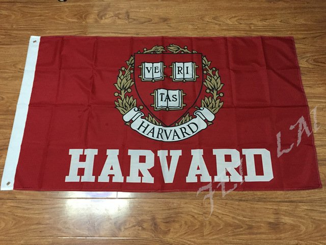 Harvard University Crimson Flag NCAA 3ft x 5ft Polyester Banner Flying