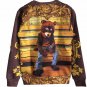 Kanye West Mens Sweatshirts Dropout Bear Album Cover Pattern Print Hoodies