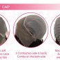 Slo Hair Brazilian Lace Front Human Hair Wigs For Black Women Remy Hair Straight Wig Size 24